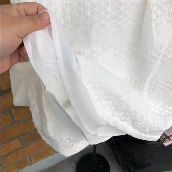 Sandro paris white lace dress size 3 - Picture 4 of 12